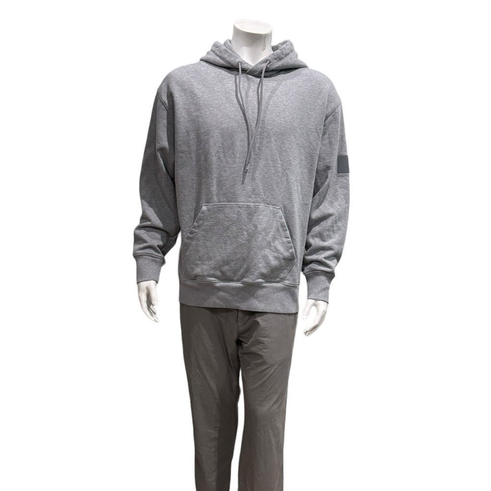 Y-3 Mens Grey Hoodie